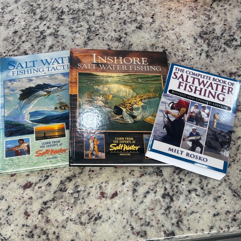 Saltwater Fishing book bundle